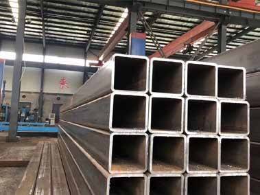 Hollow kotak baja karbon — penampang profil