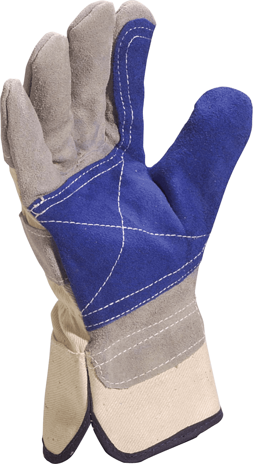 Sarung tangan rigger Delta Plus DS202RP kulit split dan kanvas