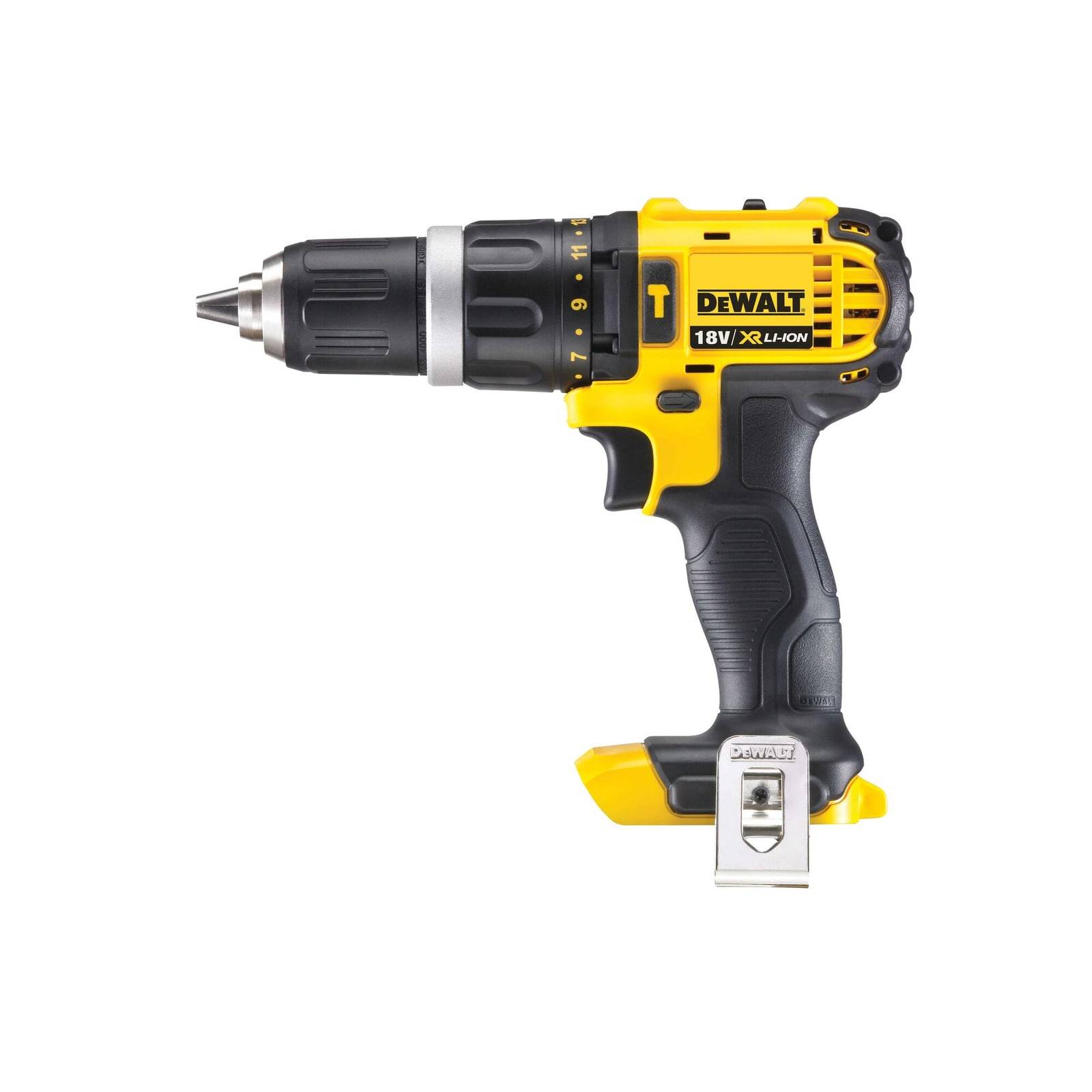 Bor obeng hammer DeWALT DCD785 18V XR — unit tanpa baterai