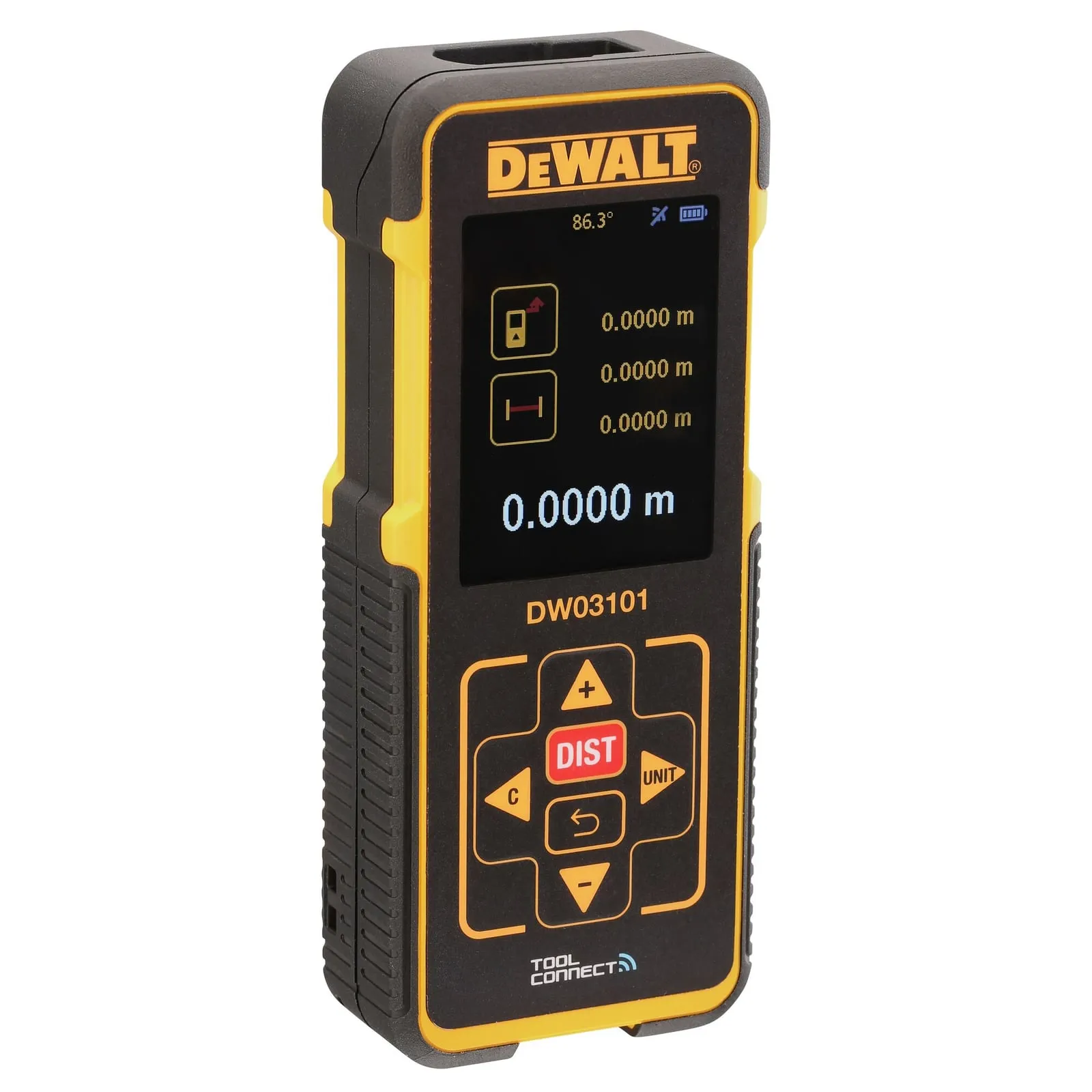 DeWALT DW03101 100 m Bluetooth laser distance measurer
