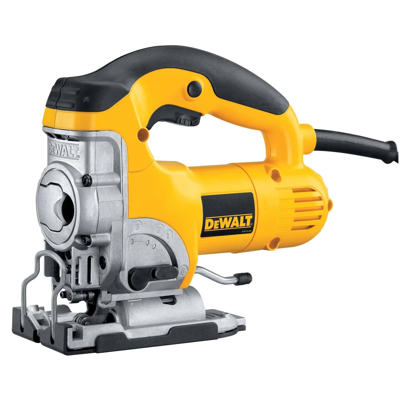 Gergaji jigsaw DeWALT DW331K 701 W gagang atas