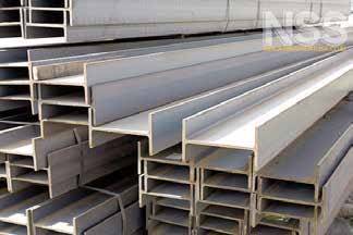 I-beam galvanis — stok material