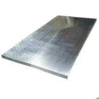 Galvanized steel plate, hot-dip — flat sheet