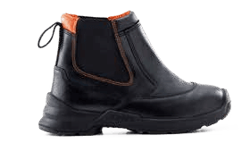 Safety boot Chelsea King's by Honeywell KWD106 hitam dengan sisi elastis