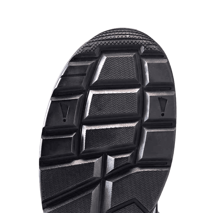 Pola tapak sol PU dual-density sepatu safety King's