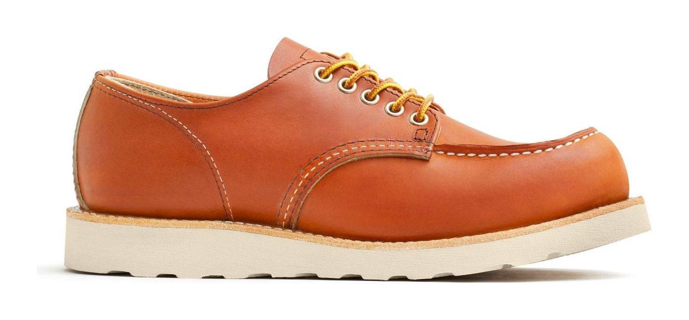 Sepatu Red Wing Shop Moc Oxford #8092 kulit Oro Legacy