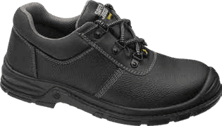 Sepatu safety kulit low-cut Safety Jogger Works hitam