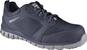 Sepatu safety sporty Safety Jogger Works navy dan abu-abu