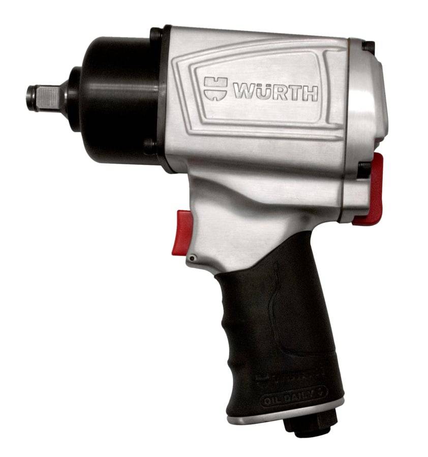 Impact wrench pneumatik Würth DSS 1/2" Standard — rumah aluminium, art. 07037560