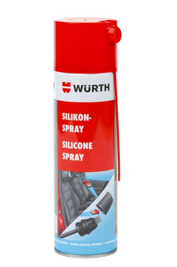 Semprotan silikon Würth — kaleng aerosol, art. 0893221